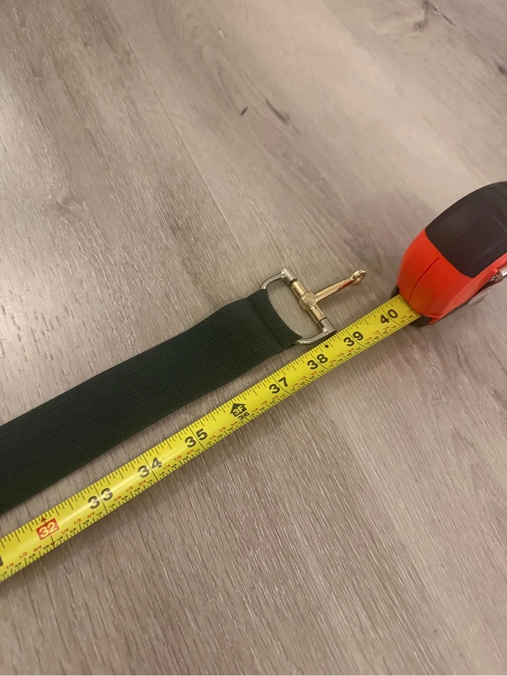 Free Ride Equestrian Hunter Green Elastic Waist Belt with Gold Horsebit Detail